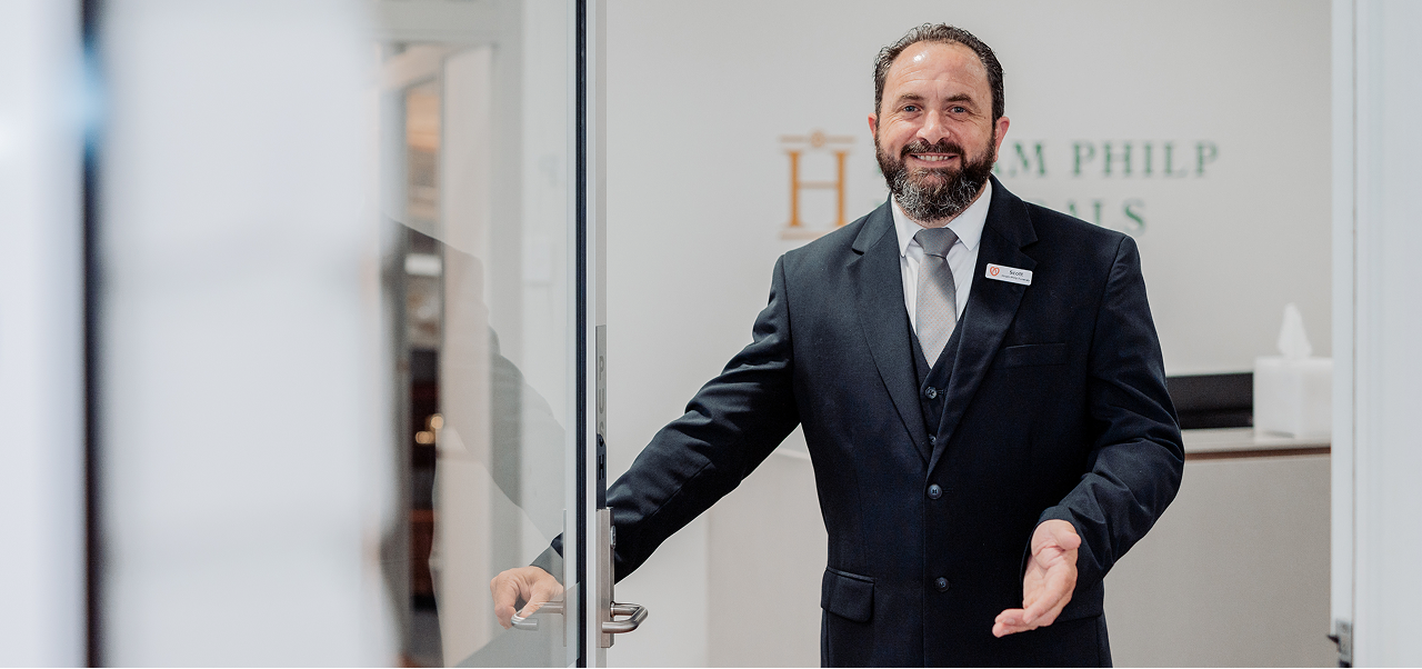 Hiram Philp funeral director